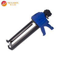 Pistolet à mastic manuel 3:1 de 390 ml, pistolet de distribution d'adhésif époxy à double cartouche 2K