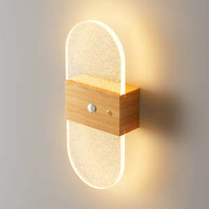 Lampu dinding dalam ruangan magnetis nirkabel, lampu dinding dalam ruangan magnetis nirkabel, lampu isi ulang daya USB, kecerahan dapat disesuaikan, tangga, samping tempat tidur, Ruang Tamu - Product Image 4