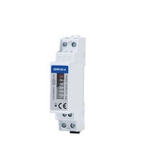 Meter Counter KWh SDM120A 45A Asli, Pemasangan Langsung di Rel DIN, Bersertifikasi MID, Persetujuan EN50470-3:2022