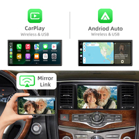 Boîtier d'interface Linux pour Infiniti QX80 2014-2017, CarPlay sans fil, Android Auto, module CarPlay, décodeur, autoradio, Binarytek
