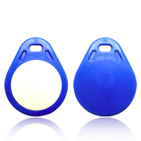 Llavero RFID NFC regrabable GSC de 13.56MHz para control de acceso a puertas