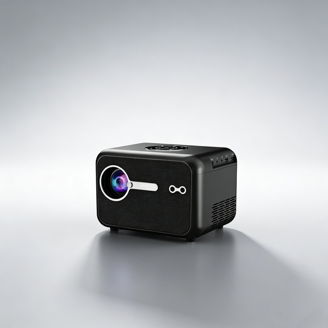 OEM A6 1200ANSI Portable Auto-Focus Liunx TV Smart Woofer Projector 4K 2G Outdoor Movie Proyector Prime