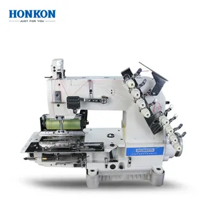 HONKON Hot Sale HK-008-18 multi-needle Pneumatic Automatic Thread Cutting Industrial Sewing Machine for curtains