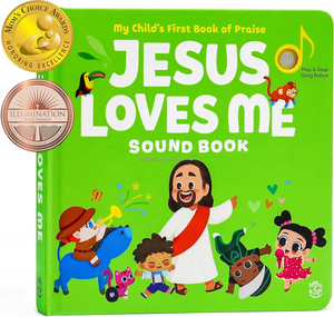 Libro de Sonidos Jesús Me Ama, Historias Bíblicas y Libros de Sonidos Cristianos para Niños Pequeños de 1 a 3 Años - Product Image 1