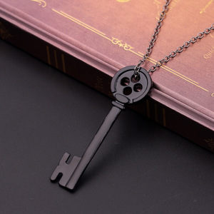 Colliers pendentifs <span class=keywords><strong>Secret</strong></span> Key, clé, crâne, cauchemar avant Noël, collier ras <span class=keywords><strong>du</strong></span> cou, bijoux Kingdom Hearts, cadeaux - Product Image 4