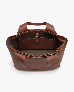 RZCK 2025 Borsa Tote a Spalla di Lusso da Donna Marrone ad Alta Capienza in Vera Pelle Italiana Portacomputer da 16 Pollici Personalizzata - Product Image 3