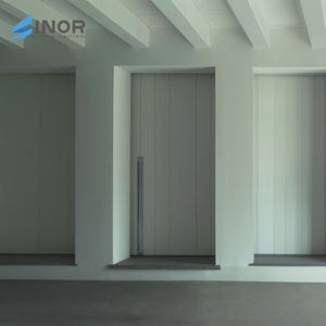 Porte d'entrée de style simple avec panneau plat et quincaillerie minimaliste pour appartement contemporain - Product Image 4