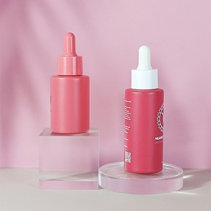 Botella de Vidrio Esmerilado de 30 ml (1 oz) y 60 ml (2 oz) para Aceite Esencial, Color Macaron, con Gotero y Tapa de Rosca Colorida - Product Image 4