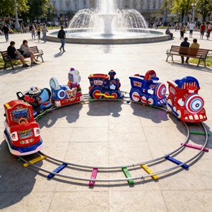 <span class=keywords><strong>Train</strong></span> <span class=keywords><strong>électrique</strong></span> tout temps pour extérieur <span class=keywords><strong>avec</strong></span> <span class=keywords><strong>télécommande</strong></span> pour les opérations de manèges de parc et de fête foraine - Product Image 3