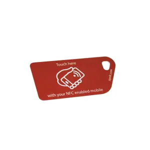 Ultralight NFC Card Ntag203 13.56MHZ NFC TAGS WATERPROOF PROGRAMMABLE Professional rfid Silicone wristband Key tags NFC tag ABS