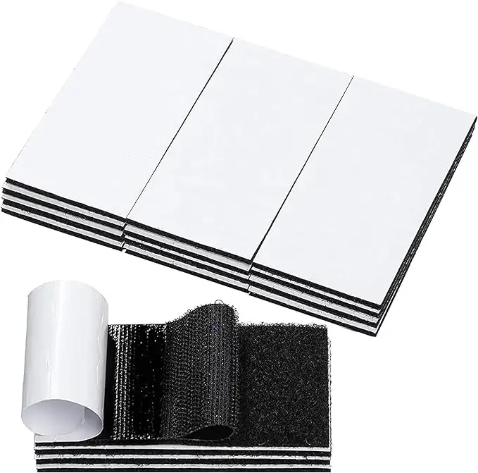 Individuelle Klebebeläge selbstklebend wiederverwendbarer Kleber selbstklebende Pads Haken und Schleifen Band für Möbel Autoteppich teppiche für Wohnzimmer