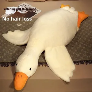 Bán buôn zhongzhuo mô hình 20241225 lớn màu trắng ngỗng sang trọng gối đồ chơi trẻ em búp bê PP bông điền 31cm-50cm Đảng quà tặng cho - Product Image 1
