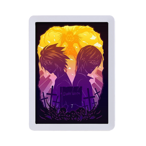 Boîte à lumière en papier découpé, décoration périphérique de maison, lampe de chambre à coucher, cadeau, <span class=keywords><strong>Note</strong></span> de mort - Product Image 2