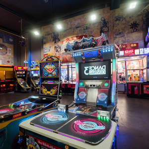 Máquina de Baile Arcade Dance Revolution, Máquina de Baile Operada con Monedas, para Entretenimiento de Batalla de Baile Step Mania - Product Image 1