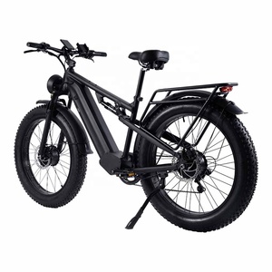 Bicicleta Eléctrica de Montaña de Aluminio con Motor Dual de 2000W, 7 Velocidades, Neumáticos Anchos, Batería Eléctrica de 63V 30AH, Freno Hidráulico - Product Image 3