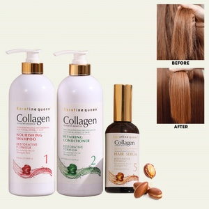 Private Label 100% Vegan Collagen Incredibly Soft Shiny Hair Care Repair Hair <b>Shampoo</b> - Product Image 1