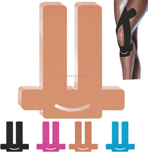 เทปคิเนซิโอโลยีกันน้ำ ลายพิมพ์ผ้าฝ้าย ตัดสำเร็จรูป ปรับขนาดได้ 24 ซม. x 17 ซม. สำหรับพยุงกล้ามเนื้อ ใช้สำหรับเล่นกีฬา เหมาะสำหรับทุกเพศ - Product Image 5