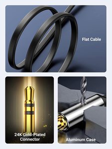 <span class=keywords><strong>สาย</strong></span>เคเบิล <span class=keywords><strong>ugreen</strong></span> <span class=keywords><strong>AUX</strong></span> ในรถ<span class=keywords><strong>สาย</strong></span>แจ็ค<span class=keywords><strong>3.5</strong></span>มม. <span class=keywords><strong>สาย</strong></span> <span class=keywords><strong>AUX</strong></span> 90องศาพร้อมปลั๊กมุมสำหรับระบบเครื่องเสียงรถยนต์ทีวีซาวด์บาร์ลำโพง - Product Image 3