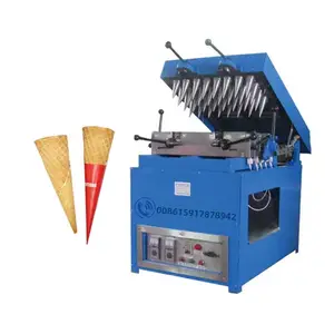 Electric Ready to Ship Electric Ice Cream Cone Making Machine High Efficiency Cone Processing Machine