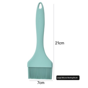 Pennello per Olio in Silicone Alimentare di Grado Alimentare, Grande, Integrato, Resistente alle Alte Temperature, 7CM, per Barbecue, Cottura e <span class=keywords><strong>Salsa</strong></span> di Soia - Product Image 5