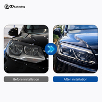 AKD Car Styling pour Touareg : Phares à lentille de projecteur 2011-2014, feux de signalisation dynamiques, phares LED DRL Plug and Play