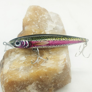 Fabrik-Großhandel 100mm 3D-Druck Shad Suspending Minnow Künstlicher Angelköder Jerkbait Wobbler für Barsch und <span class=keywords><strong>Hecht</strong></span> - Product Image 5