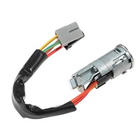 77007-65533 ZHIPEAK Interrupteur de contact avec serrure et 2 clés pour Renault CLIO 1991-1998