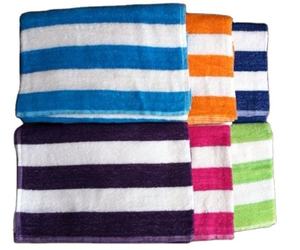 100% Cotton Woven <b>Beach</b> Towels Abstract & Geometric Pattern Oversized Soft Absorbent Quick Dry Disposable Towel for Home Use - Product Image 3