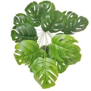 Plantes Vertes Artificielles 18 Feuilles Arbre Artificiel Décoratif Bonsaï Plantes Artificielles Décoratives Presque Naturelles - Product Image 3