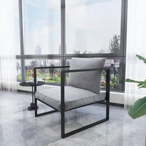 Set kursi tamu ruang tamu Eropa Modern kursi tunggal sofa desainer unik furnitur santai