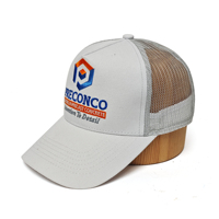 Gorra de Béisbol Personalizada de Alta Calidad con Logotipo Bordado de Leopardo, Gorra de Camionero, Gorra de Malla, Unisex, Ajustada, Plateada y Cobre