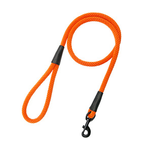 Heavy Duty Braided Dog Rope Leash Diamond Interlaced Weave Wear Resistant Pet <b>Lead</b> For Walking <b>Training</b> OEM ODM Custom Color - Product Image 3