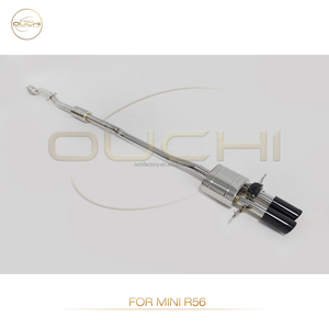 Catback de escape de acero inoxidable Ouchi para <span class=keywords><strong>MINI</strong></span> <span class=keywords><strong>Cooper</strong></span> S R56/<span class=keywords><strong>Cabrio</strong></span> R57 R60 2006-2013 2,0 T/1,6 T con válvulas de silenciador tubos de escape - Product Image 3