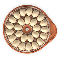 WONEGG Prix avantageux Certificat CE Mini incubateur à œufs 26 pièces entièrement automatique double alimentation avec économie d'énergie pour usage familial