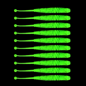 S032 10 pz/lotto Jig Worm pesca Silicone <span class=keywords><strong>esche</strong></span> morbide piccole <span class=keywords><strong>esche</strong></span> di gomma artificiale esca morbida pesca spigola <span class=keywords><strong>esche</strong></span> PescaTackle - Product Image 6