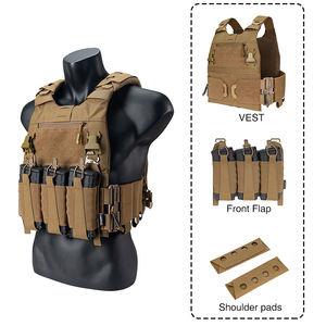 IDOGEAR porta piastra a sgancio rapido gilet tattico 3.0 FCSK con marsupio Mag e fornitura di autodifesa FERRO fibbia - Product Image 4