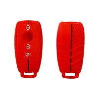 Housse de télécommande de voiture en silicone pour Mercedes Benz a C E S G Class GLC CLE CLA GLB GLS W177 W205 W213 W222 X167 AMG