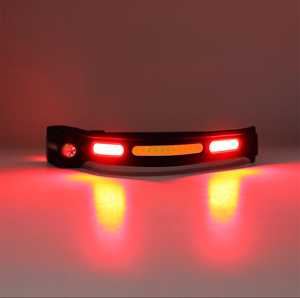 QXMOVING <span class=keywords><strong>Lampe</strong></span> <span class=keywords><strong>frontale</strong></span> LED rechargeable par USB super lumineuse <span class=keywords><strong>pour</strong></span> course à pied, lumière rouge, fonction de détection de mouvement par induction - Product Image 2