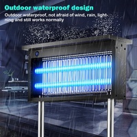 Lampe anti-moustique à énergie solaire, étanche pour l'extérieur, jardin de cour, lampe anti-mouches et anti-moustiques pour la maison