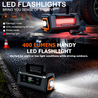 Démarreur de batterie de camion grande capacité 56000 mAh avec 10 protections de sécurité et charge rapide PD 65W pour camions essence et diesel
