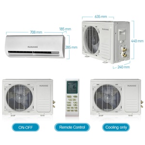 Climatiseur split silencieux fabriqué en usine, uniquement refroidissement, avec réfrigérant R32, économe en énergie pour usage domestique et hôtelier - Product Image 2