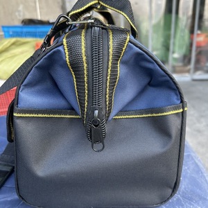 <b>Tool</b> Duffle Bag 200 Lb Capacity Waterproof Adjustable Strap 15-19 Pockets For <b>Carpenters</b> And Electricians - Product Image 3