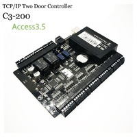 ZK C3-100/C3-200/C3-400 Door Access Control System TCP/IP Wiegand ABS Material 30,000 Card Holders 2-Year Warranty Free Software