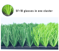 Günstiger Preis Kunstrasen Hohe Qualität für Outdoor-Sportarten/50mm PE-Material Künstlicher Sport Rasen Teppich Fußball Gras