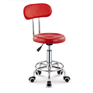 Silla <span class=keywords><strong>de</strong></span> barbero hidráulica <span class=keywords><strong>de</strong></span> diseño moderno ajustable, equipo <span class=keywords><strong>de</strong></span> salón para trabajo <span class=keywords><strong>de</strong></span> pestañas o taburete rodante <span class=keywords><strong>de</strong></span> bar - Product Image 4