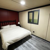 Maison mobile Tiny House 3-4 chambres, maisons préfabriquées pliantes, 20 pieds, 40 pieds, maison conteneur extensible de luxe