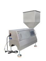 Machine de remplissage de crème glacée semi-automatique à pompe avec moteur et engrenage pour la compatibilité liquide/gel