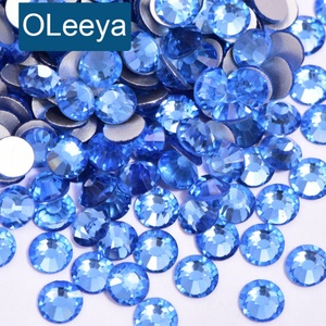 OLeeya SS3 Taille Vente en Gros Cristaux Plats Non Thermocollants Pierres en Vrac Verre Strass Non Thermocollants pour Ongles pour l'Art des Ongles - Product Image 1
