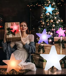 Lumières de Noël géantes à LED Décorations de fête de <span class=keywords><strong>jardin</strong></span> extérieures solaires Éclairage de rue Paysage Étoile Lumières de Noël - Product Image 6