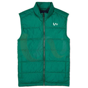 Chaleco Gilet acolchado para hombre, chalecos acolchados de moda con Logo bordado - Product Image 1